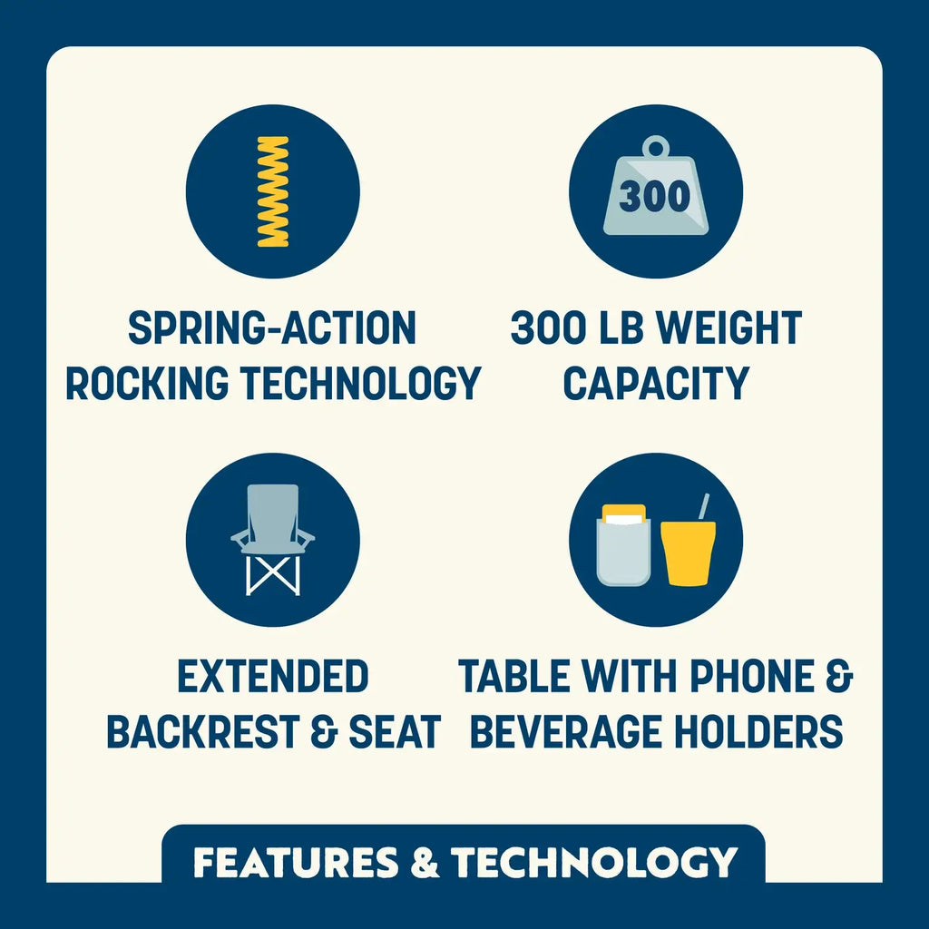 Stowaway Rocker™ with Side Table